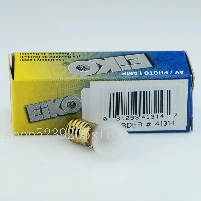 Лампа Eiko 41314 E10 для TOPCON OM3/OM4 инструмент для кривизны роговицы Eiko 41314 6V2.4W 0.4A лампа