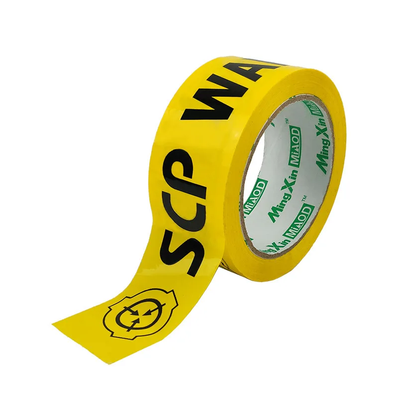 

Game SCP Special Containment Procedures Foundation Masking Tape Adhesive Plaster DIY Keychain Accessorie Anime Prop Gift Costume