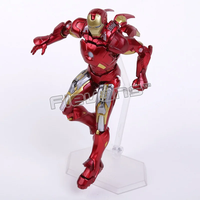 Figma ex-018 Железный человек Mark VII MK 42 Full Spec ver. ПВХ фигурка коллекционная игрушка