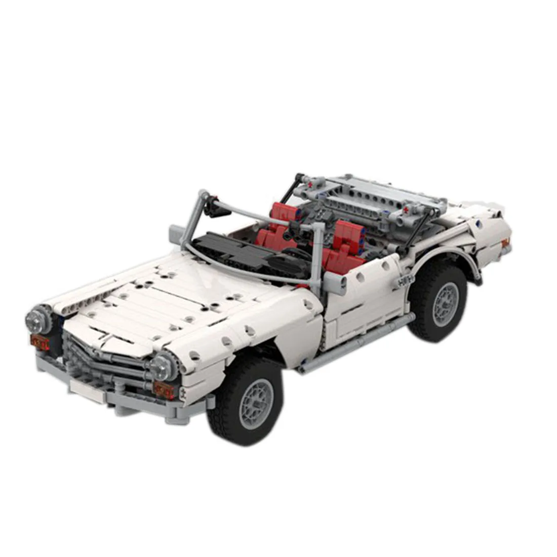 

1445Pcs 1/10 Car Toy Remote Control Building Blocks Sports Car Stem Toy Blocks Assembly Model Toys - Dynamic Version