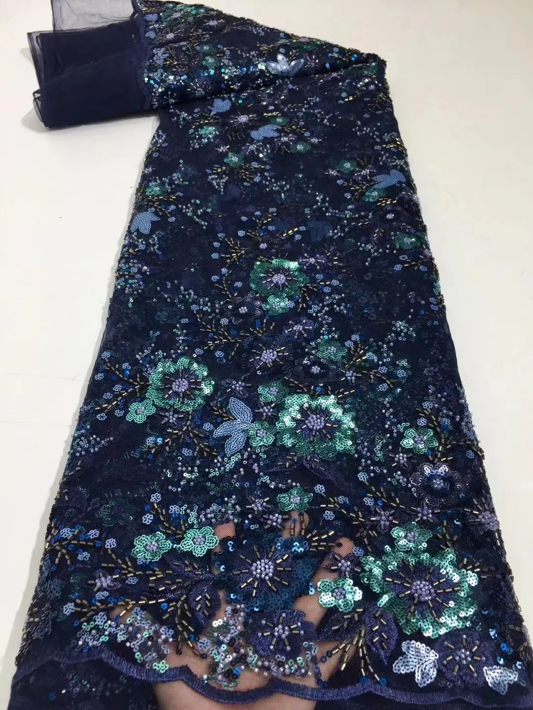 

Африканская роскошная кружевная ткань высокого качества 2022, швейцарский материал с блестками, нигерийский материал для женского свадебног...