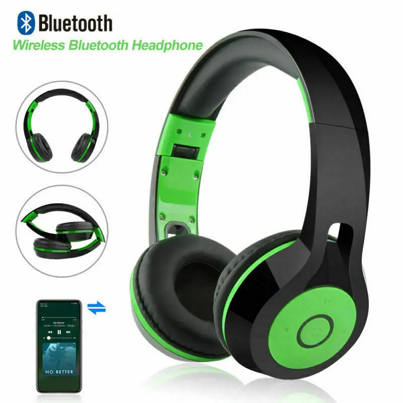 Bluetooth наушники беспроводные с шумоподавлением Hi Fi Стерео шумоподавление игровая