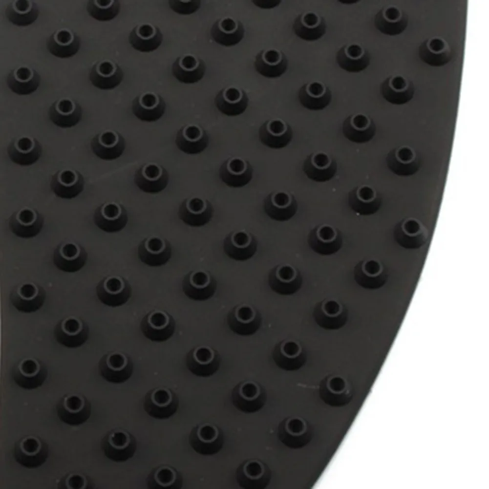 

1 Pair Fuel Tank Gasket 2pcs Black Motorcycle Protector Rubber Sticker