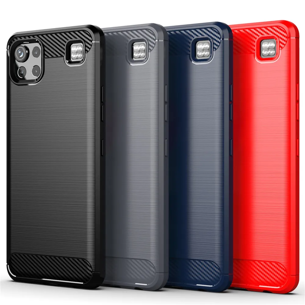 Роскошный чехол из углеродного волокна для LG Q92, мягкий силиконовый чехол, противоударный чехол для LG Q92, чехол Q 92, LGQ92, чехлы для телефонов