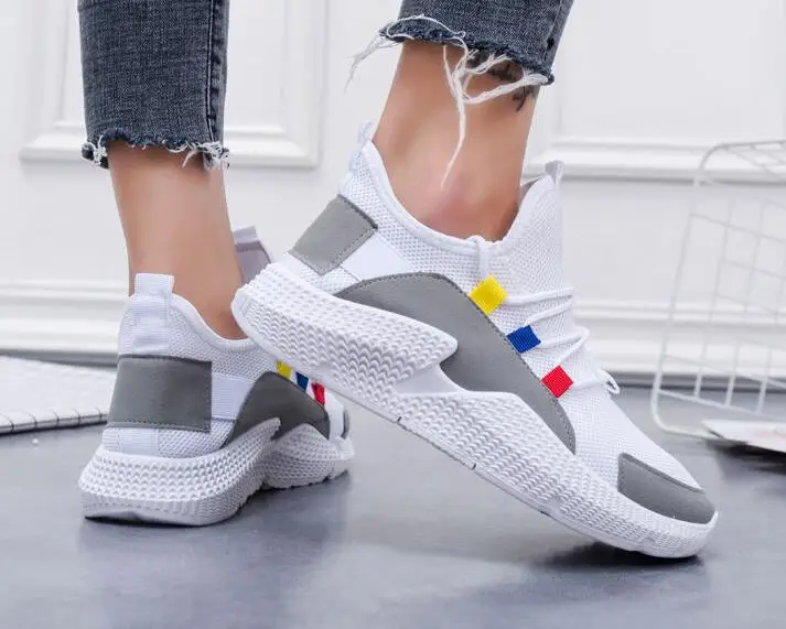 Туфли-Лоферы женские школьные сетчатые на платформе повседневные для лета 2020 |