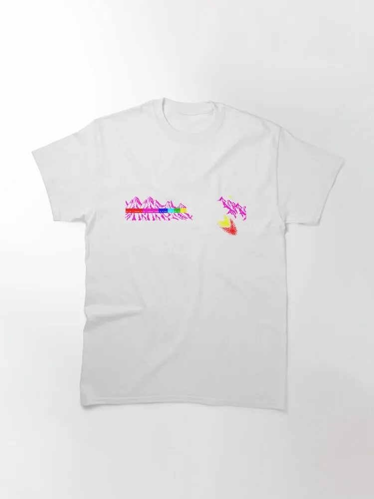 

Женская Классическая футболка Jetpac с принтом игры в ретро стиле