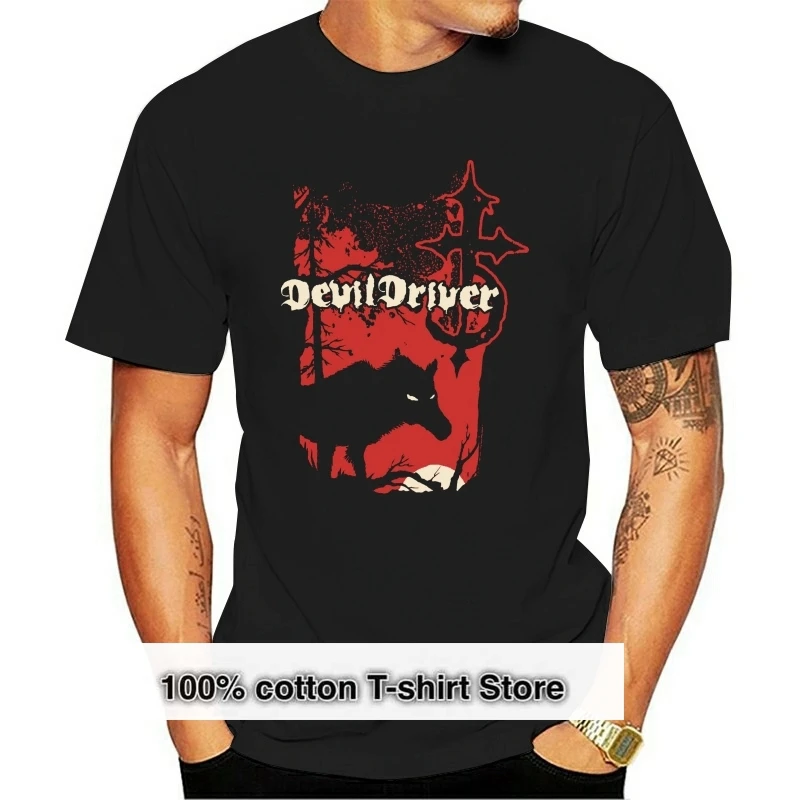 

Черная футболка Devildriver Wolf Girls Juniors, новая официальная музыкальная группа (1)