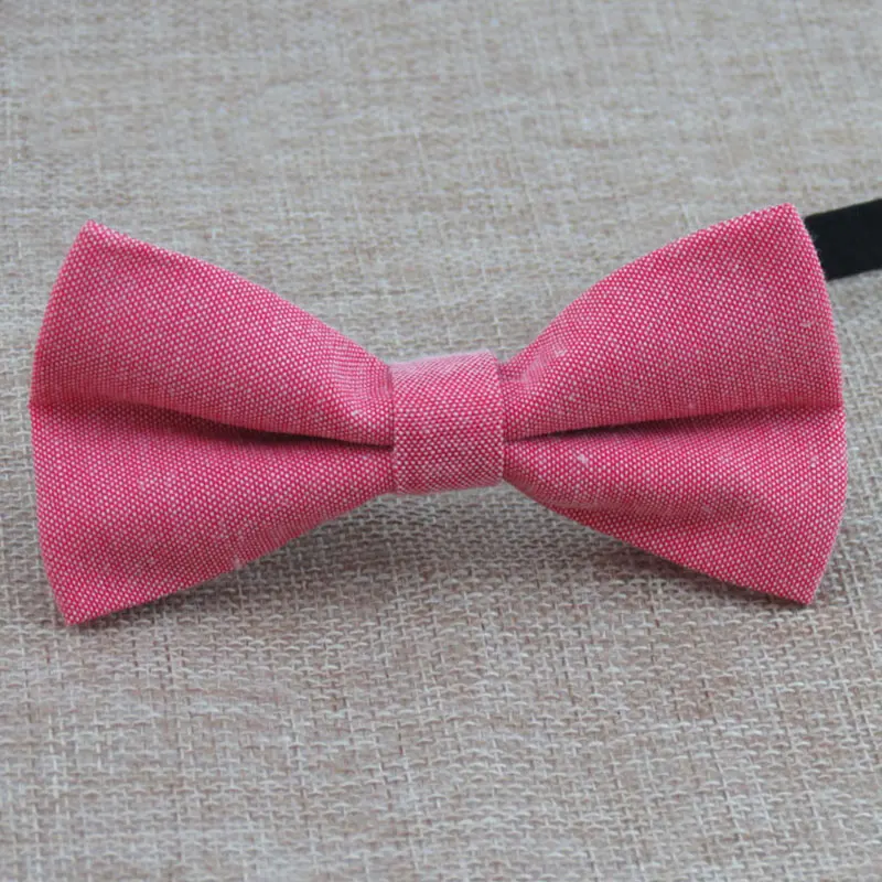 Распродажа классические регулируемые галстуки бабочки из хлопка и льна вечерние