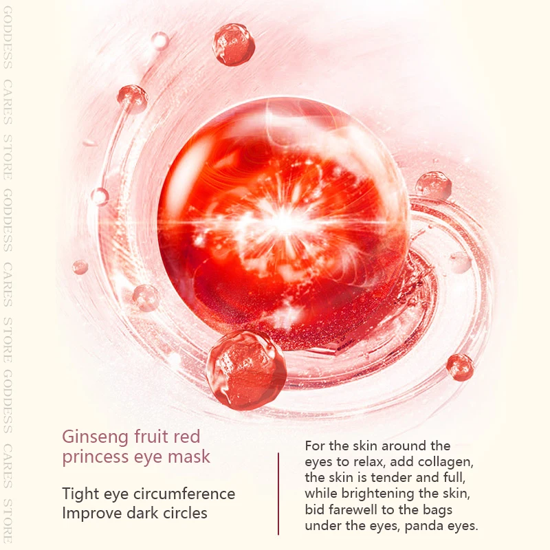 60 шт. коллагеновая маска для глаз против морщин Хрустальная укрепляющая подтяжка