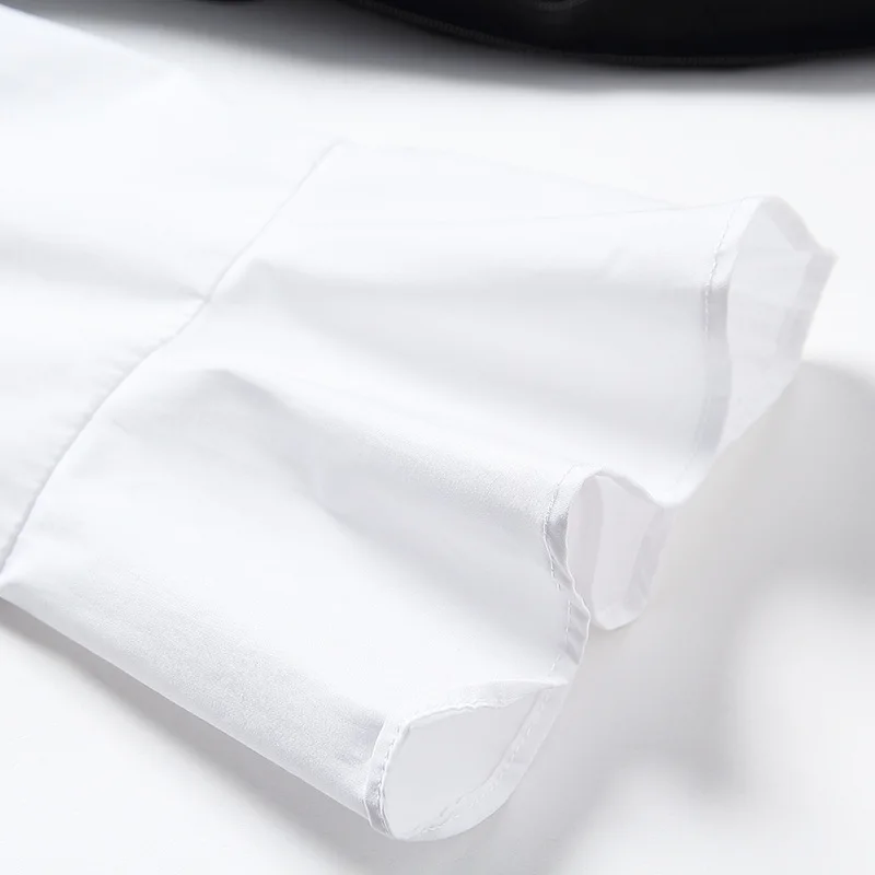 

Dress Female 2021 Shirt Korean Spring Midi Dress Black White Asymmetrical Dresses For Women Autumn Clothing Robe 97089