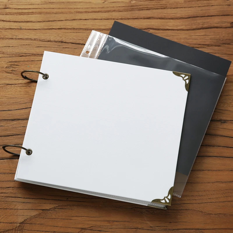 

DIY Photo Album Book Scrapbooking Kraft Kpop Album Creative Large Stickers Photocard Album Holder Painting Wish Book Wedding