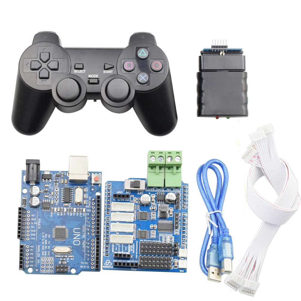 PS2 ручка/Bluetooth RC управление нагрузкой 5 кг Mecanum колесный робот автомобильный шасси