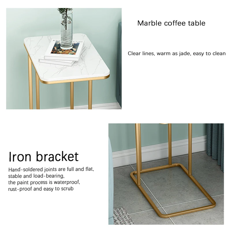 Мебель для гостиной журнальный столик угловые боковые столы скандинавский