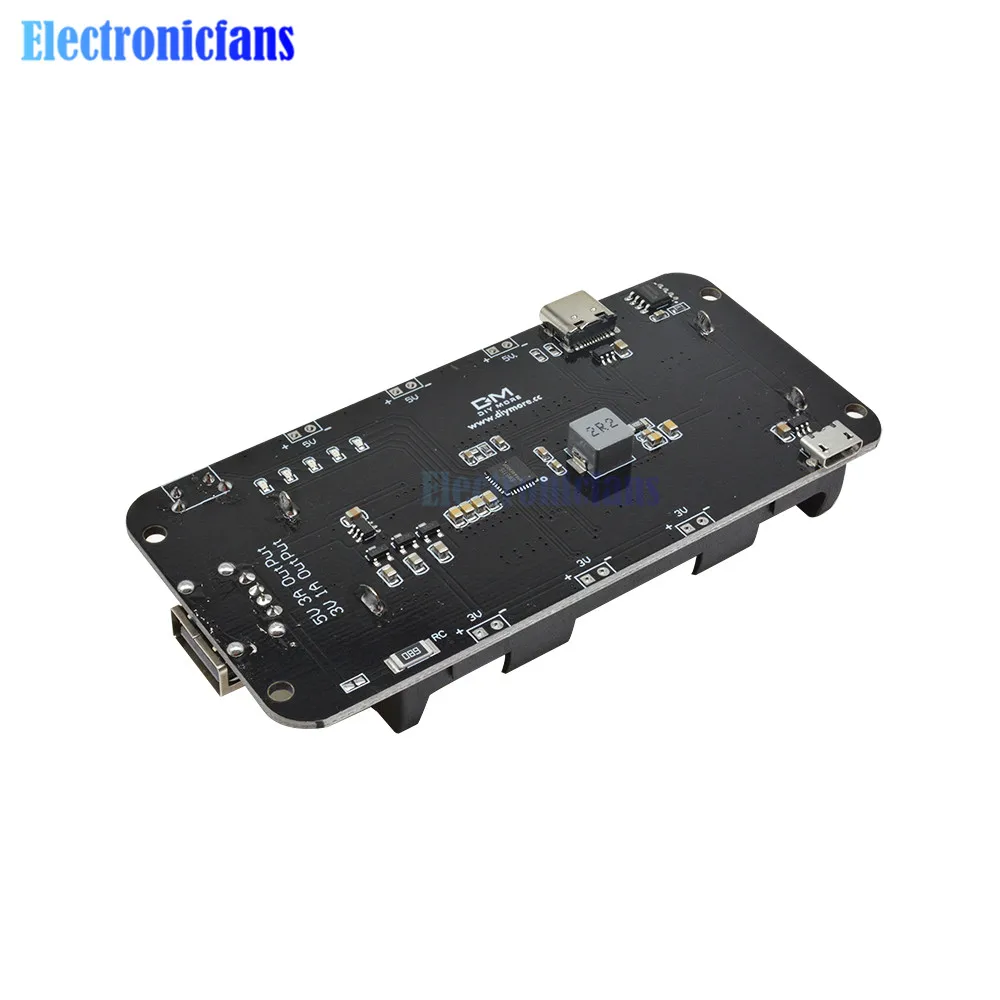 Podwójna bateria litowa 18650 V8 3V1A 5V 3A Micro USB Power Bank moduł ładowania baterii dla Raspberry Pi Wifi ESP8266 ESP32 5 Podwójna bateria litowa 18650 V8 3V1A 5V 3A Micro USB Power Bank moduł ładowania baterii dla Raspberry Pi Wifi ESP8266 ESP32 5