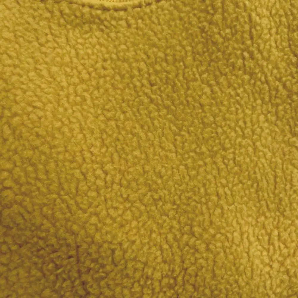 Women Autumn Winter Solid Color Pullover Plush Thick Oversized Sweatshirt Hoodie