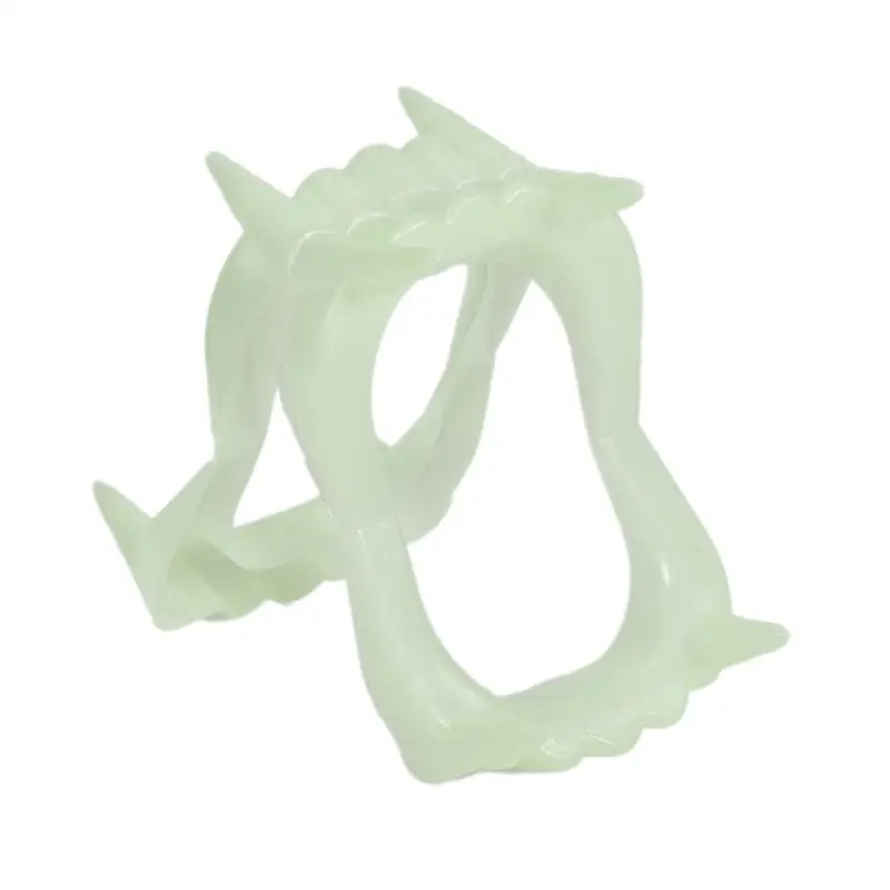 10 шт. светящиеся поддельные Зубы вампира для Хэллоуина вечеринки ночной