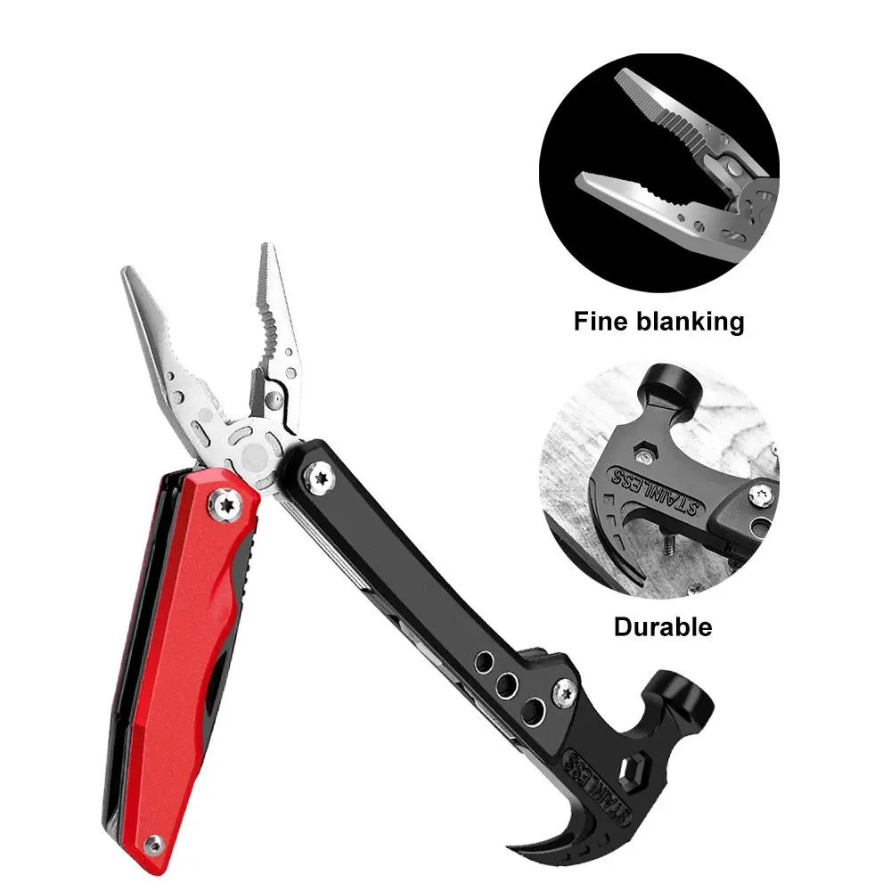 Многофункциональные плоскогубцы многофункциональный молоток для кемпинга