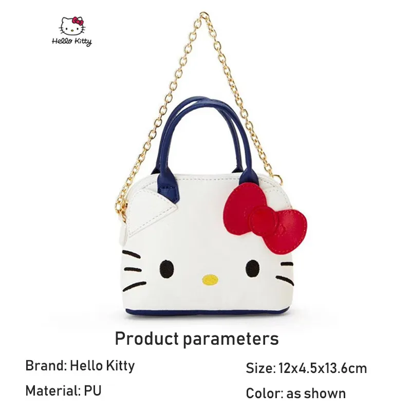 HELLO KITTY одна сумка через плечо дамская с мультипликационным принтом Дамская