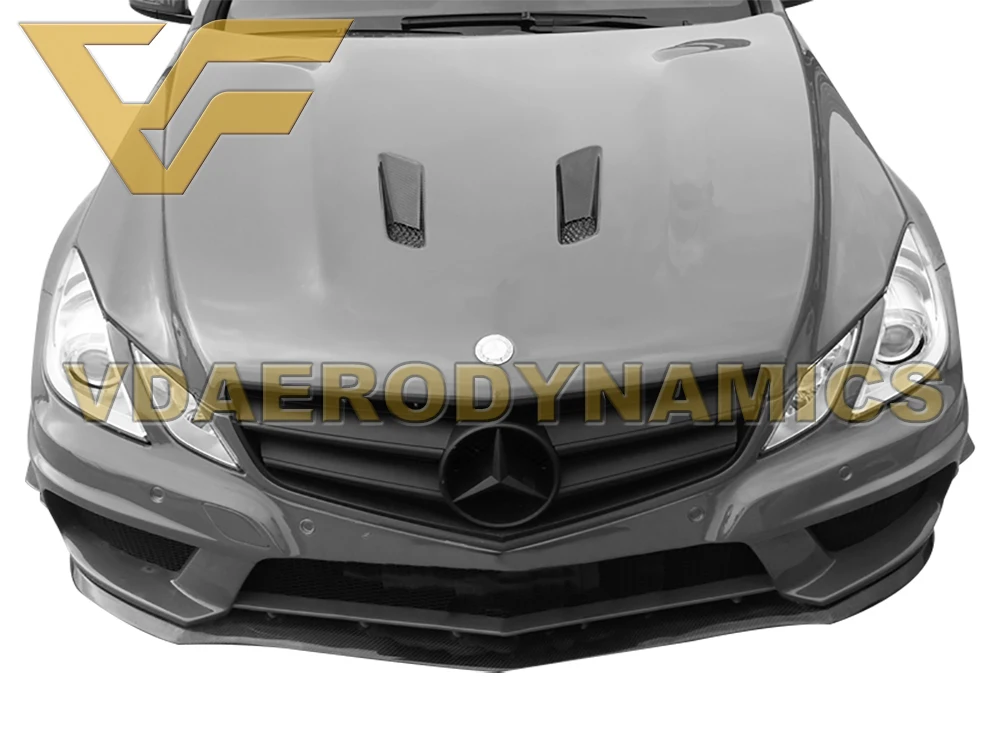 Подходит для 10-16 Benz W207 E Class E200 E220 E250 E300 E350 E400 E500 coupe VAD-BK FRP или капот из углеродного