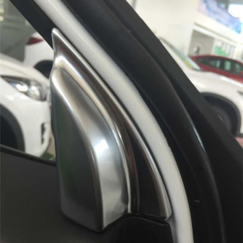 

Накладка на углы переднего окна, хромированная, для Mazda CX-5 CX5 2015 2016