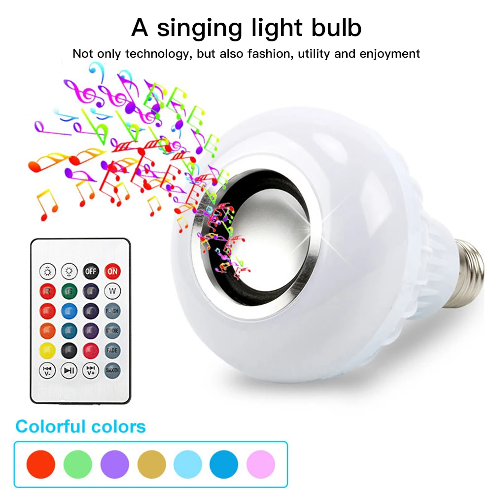 

E27 RGB LED Bluetooth