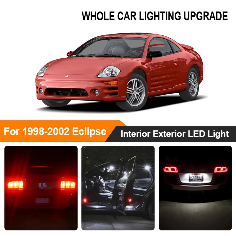 Бело красные Автомобильные светодиодные лампы стоп сигнал задний свет для 1998 1999