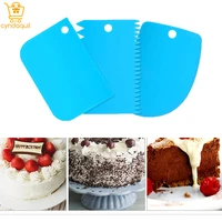 cake cream scraper rotating cake maker pastry tools accessories all for baking cakes cake shaped silicone forms 3pcsset