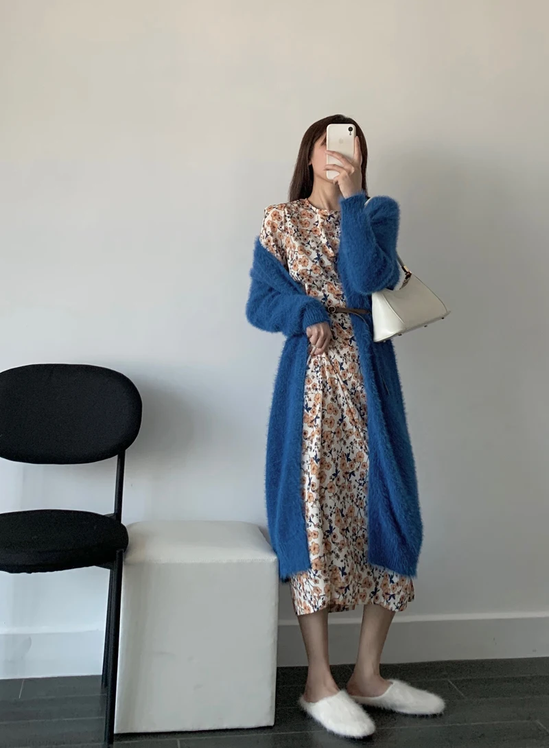 Винтажное платье трапециевидной формы с цветочным принтом и расклешенными