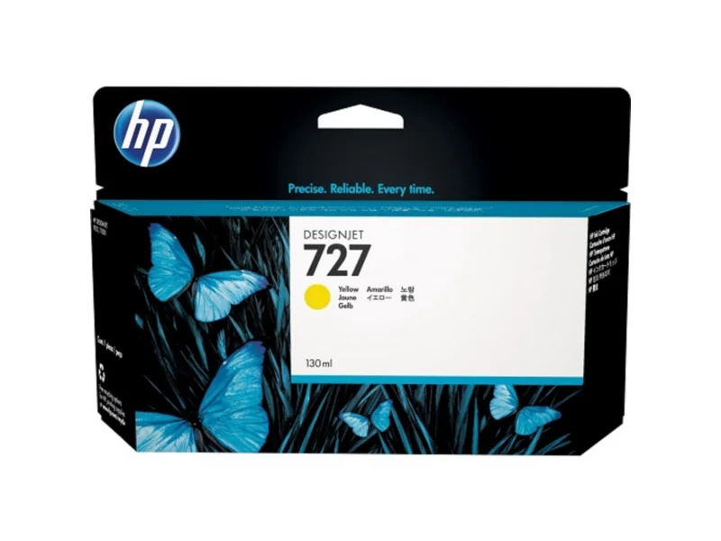 Картридж струйный 728 F9J65A желтый (130мл) для DJ T730/T830|Чернильные картриджи| |