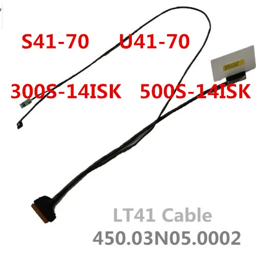 Для LENOV /AS U S/H P/ DE L/ laptopLEN O V Ooriginal Ideapad 500s 14ISK 300s 14isk S41 U41 70 75 кабель экрана|Датчик