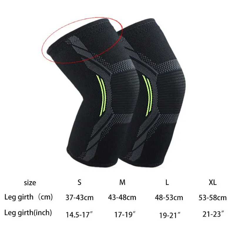 

Sport Knee PadsFitness Knee Support Braces Elastic Nylon Sport Compression Knee Pad Sleeve