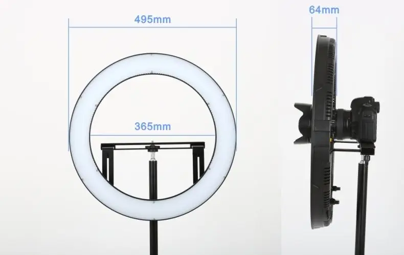Falcon Eyes DVR 160TVC 32W 160 Ring LED Panel Light ing 3000 5600K Dimmable Photo Video Film Studio фотографии Непрерывный