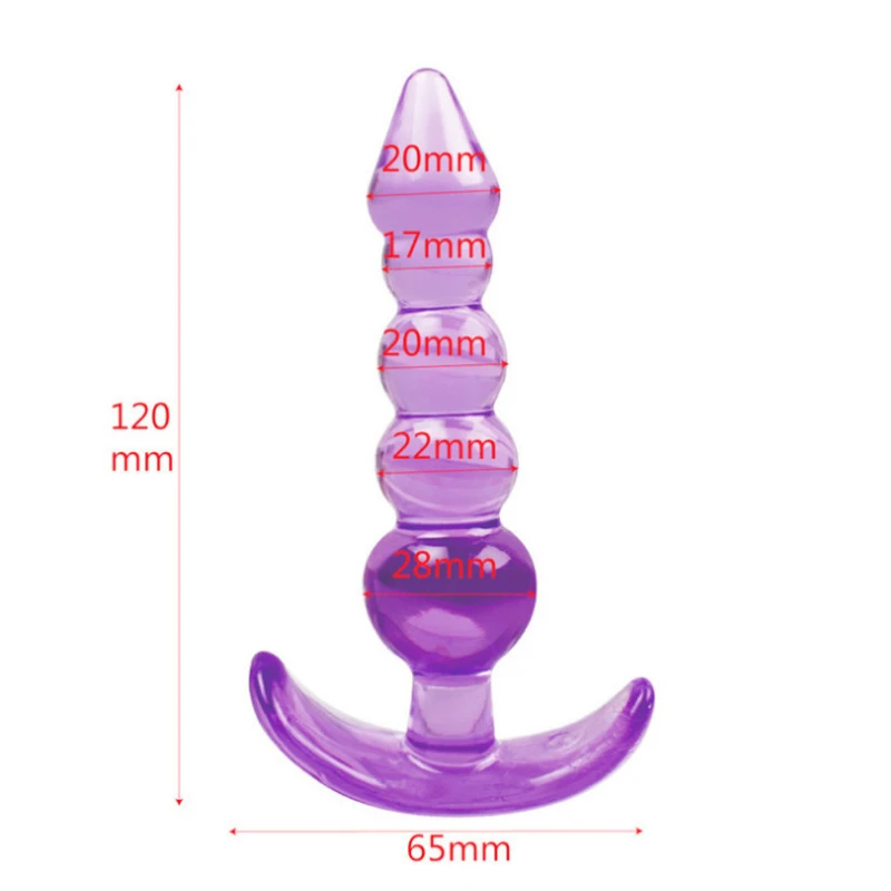 Анальная пробка кристальная съемная стандартная секс-игрушка Предстательная