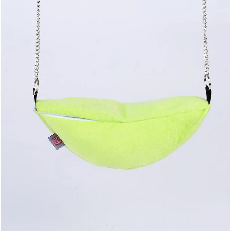 Банан Форма Pet Подвеска для хомяка мягкие домашние гамак мелких животных жизни