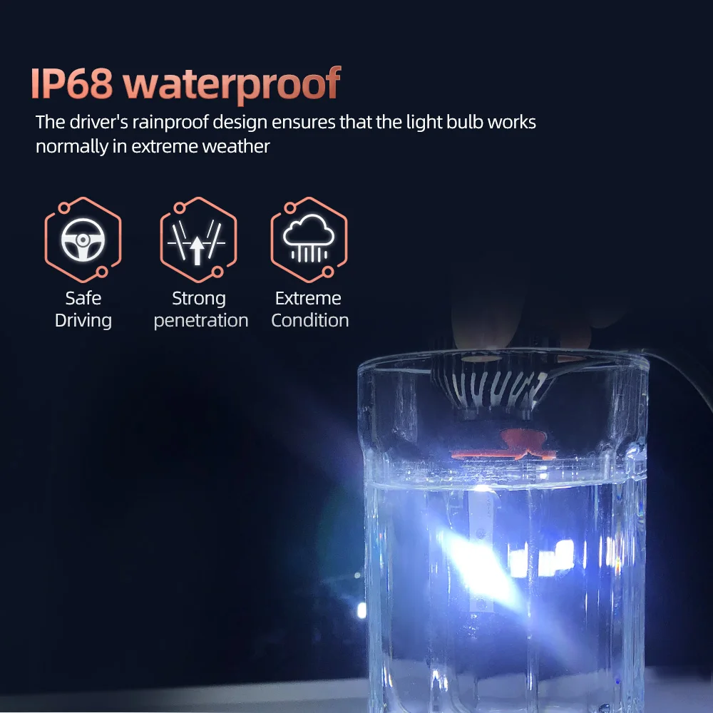

LED Mini Car Headlight H4 80W 12000LM H7 H1 H3 H8 H11 H13 9005 9006 6000K 8000K Car Styling Auto Headlamp Fog Light Bulbs
