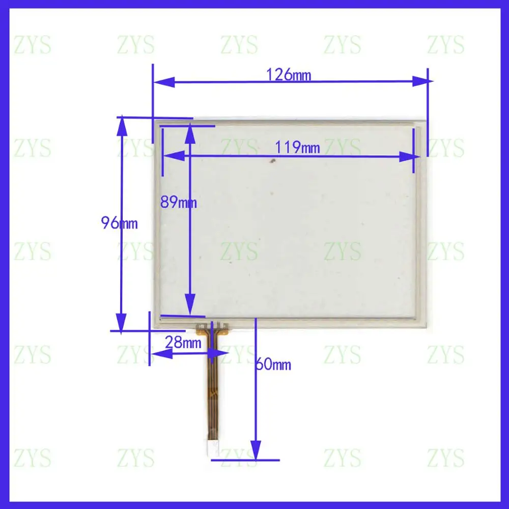 ZhiYuSun 129 мм * 96 Новый 5 6 дюймовый сенсорный экран для GPS стекло 129*96 это совместимо |