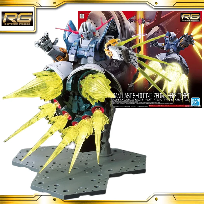 

Фигурки героев аниме BANDAI GUNDAM RG, 1/144, MSN-02, ПВХ