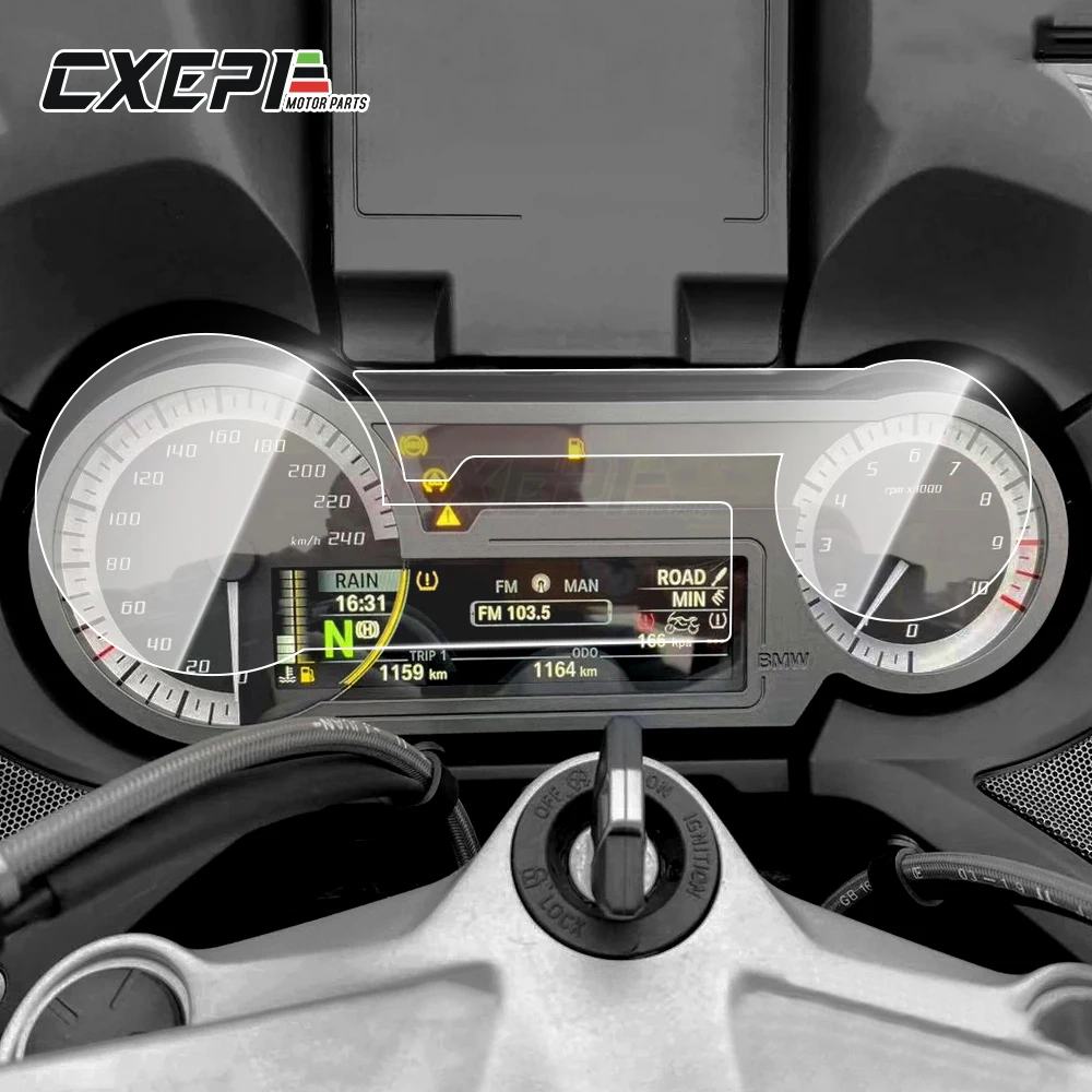 2 комплекта защитная пленка от царапин для мотоцикла BMW R1200RT LC с водяным