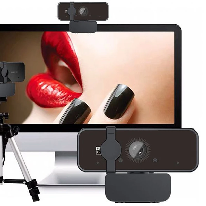 

Webcam with Microphone,Computer Camera Usb Streaming Webcam Desktop Webcam for Video Calling Recording Conferencing