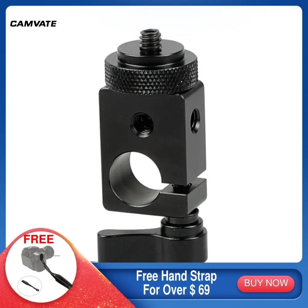 CAMVATE Универсальный Стандартный 15 мм одиночный штанговый зажим с 1/4 &quot 20