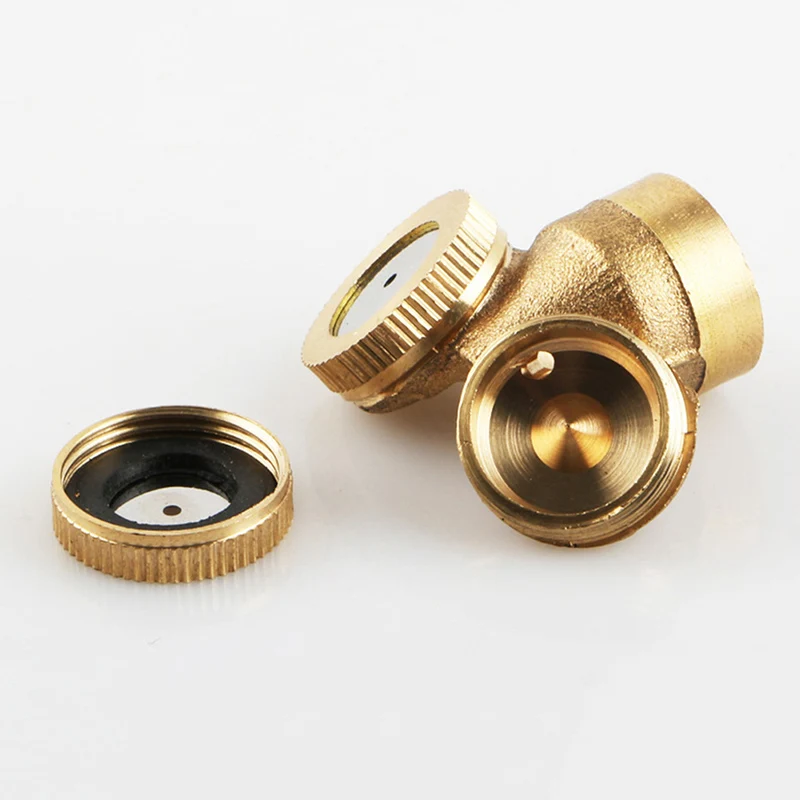 1/2/3 отверстие для сада Распылительная насадка латунная Регулируемая