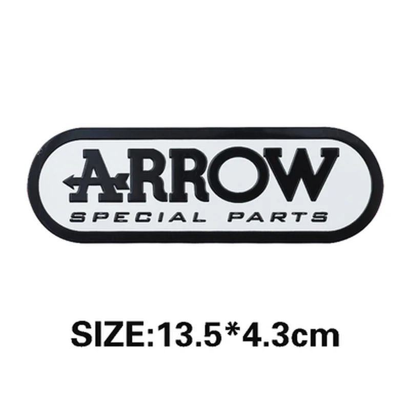 Универсальные мотоциклетные гоночные алюминиевые 3d-выхлопные газоны, 2 шт., эмблема Yoshimura, стрелки, Termignoni, два брата vespa