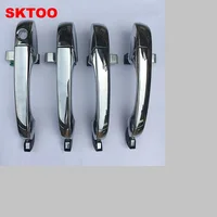 SKTOO 4PCS /A Set Free Shipping Electroplate Silver outside door handle for Chrysler 300C Top quality Factory price
