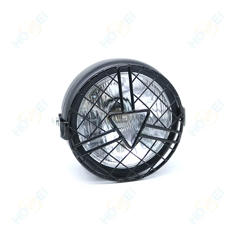 35 Вт Универсальный Ретро мотоциклетный гриль передняя фара vingate маска налобный