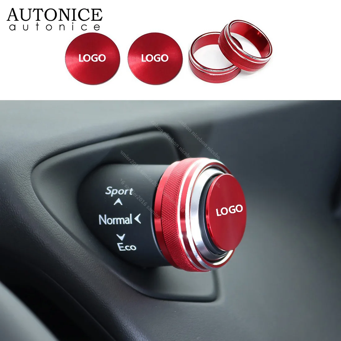 Ручка регулировки режима прилагается к крышке подходящей для Lexus UX 2019 250H 200