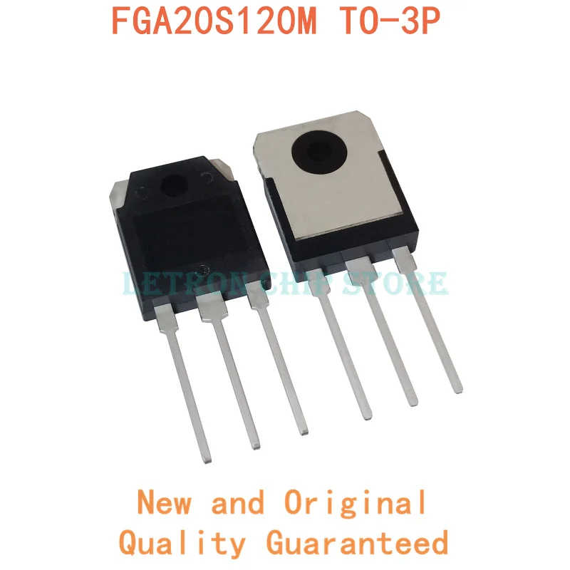 

5PCS FGA20S120M TO-3P 20S120M TO3P 20A 1200V Tube MOSFET new and original IC Chipset