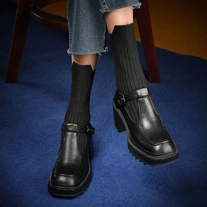 Сапоги Krazing Pot из коровьей кожи с металлической пряжкой ковбойские сапоги