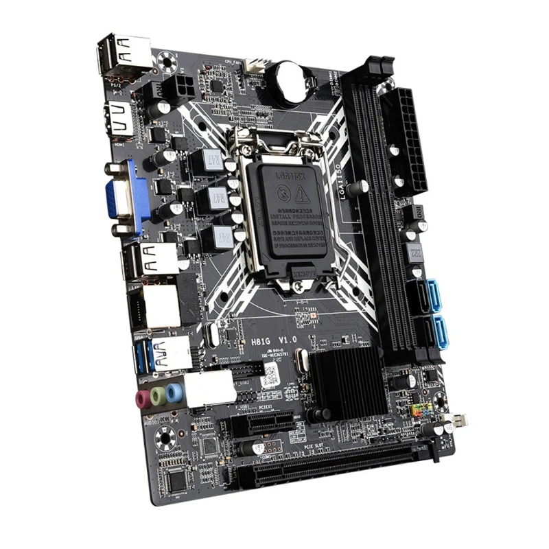 

J60A H81G Motherboard Computer Mainboard LGA1150 DDR3 Desktop USB3.0 SATA2.0 Lan100M