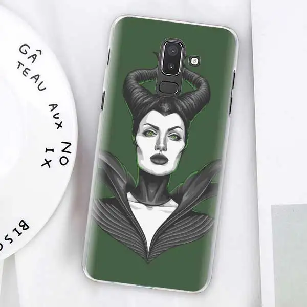 11 Чехлы Angelina Jolie Maleficent для samsung Galaxy J4 Plus J6 Plus J8 J3 J5 J7 J5 Prime жесткий чехол - Color: 11