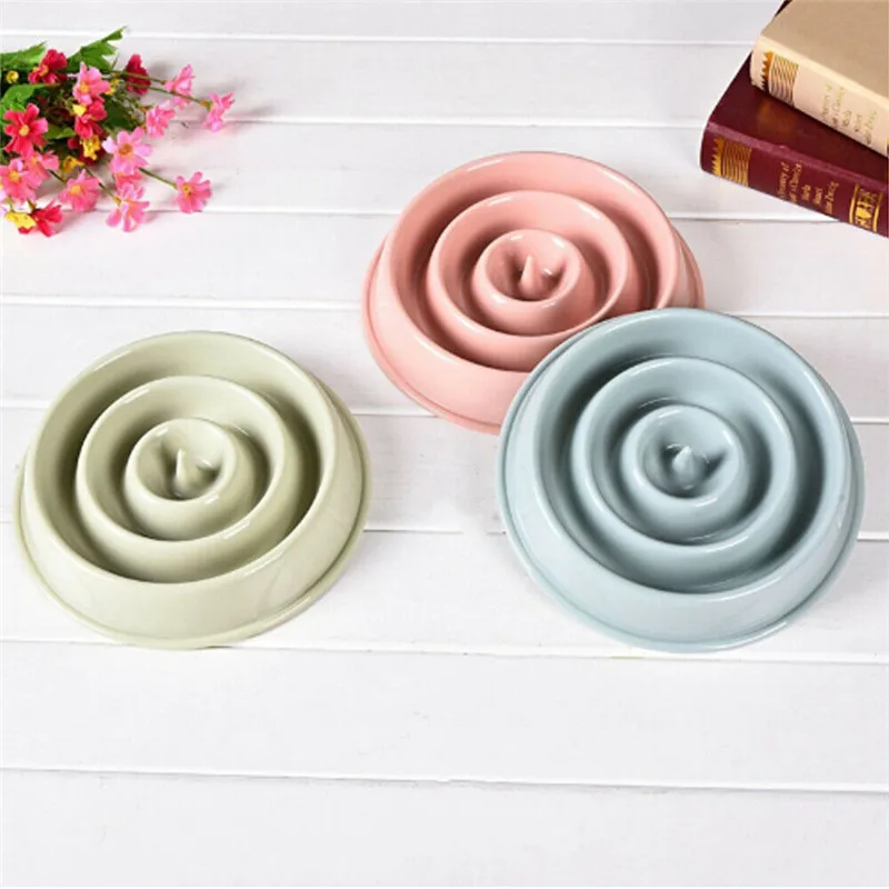 Новинка медленное питание быстрая миска антиударное блюдо для домашних животных